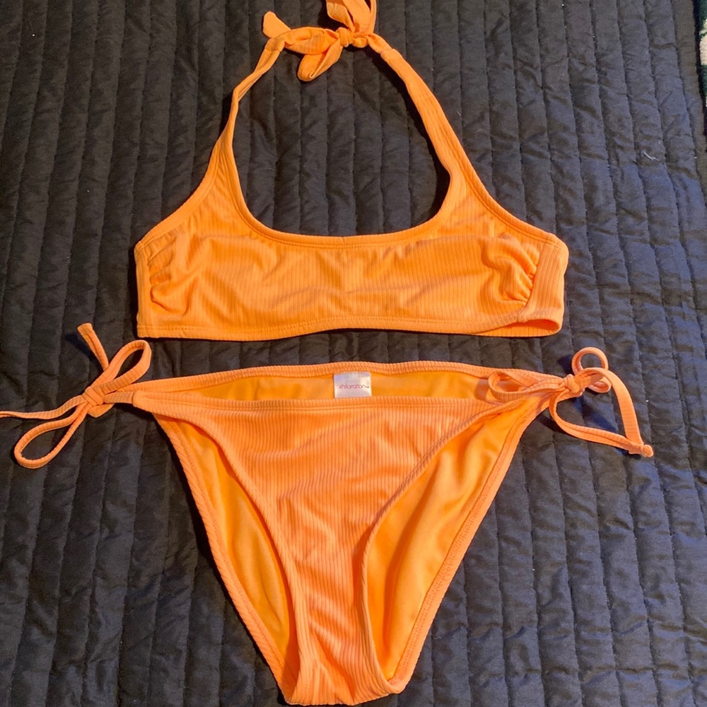 Orange bikini